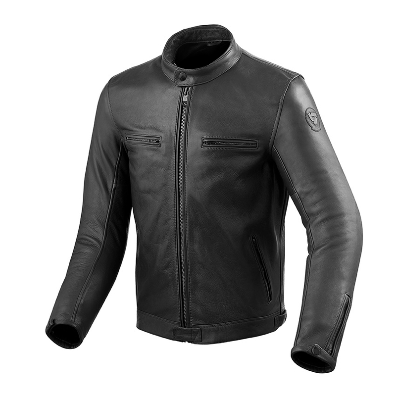 Skórzana kurtka motocyklowa Revit Gibson czarna wyprzedaż