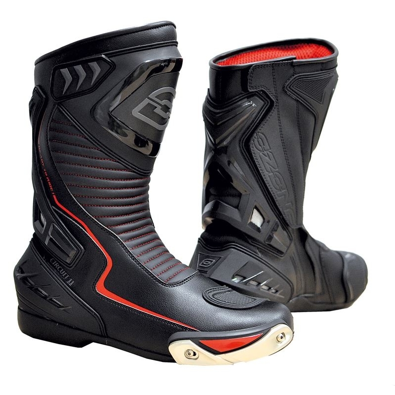 Buty motocyklowe Ozone Circuit II czarne wyprzedaż