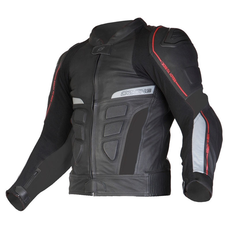 Kurtka motocyklowa Ozone Grip czarna