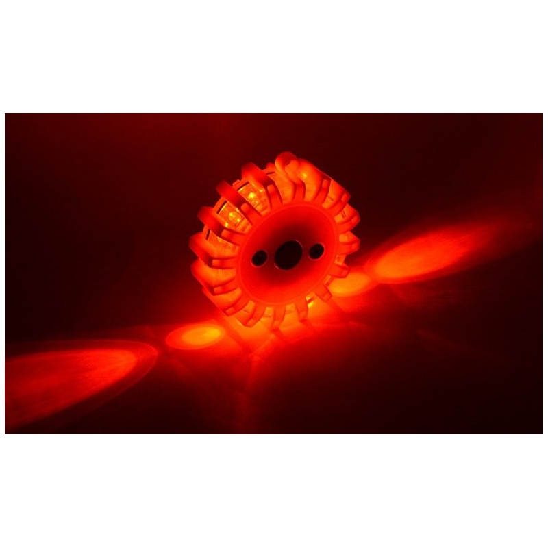 Światło ostrzegawcze LED 9 funkcji