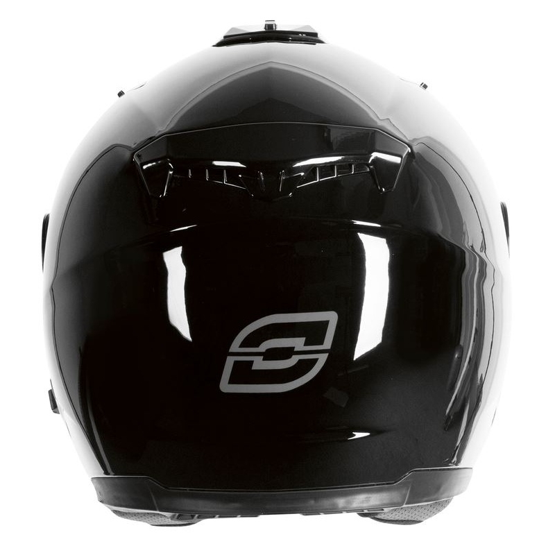 Otwarty kask motocyklowy Ozone CT-01 czarny połysk wyprzedaż