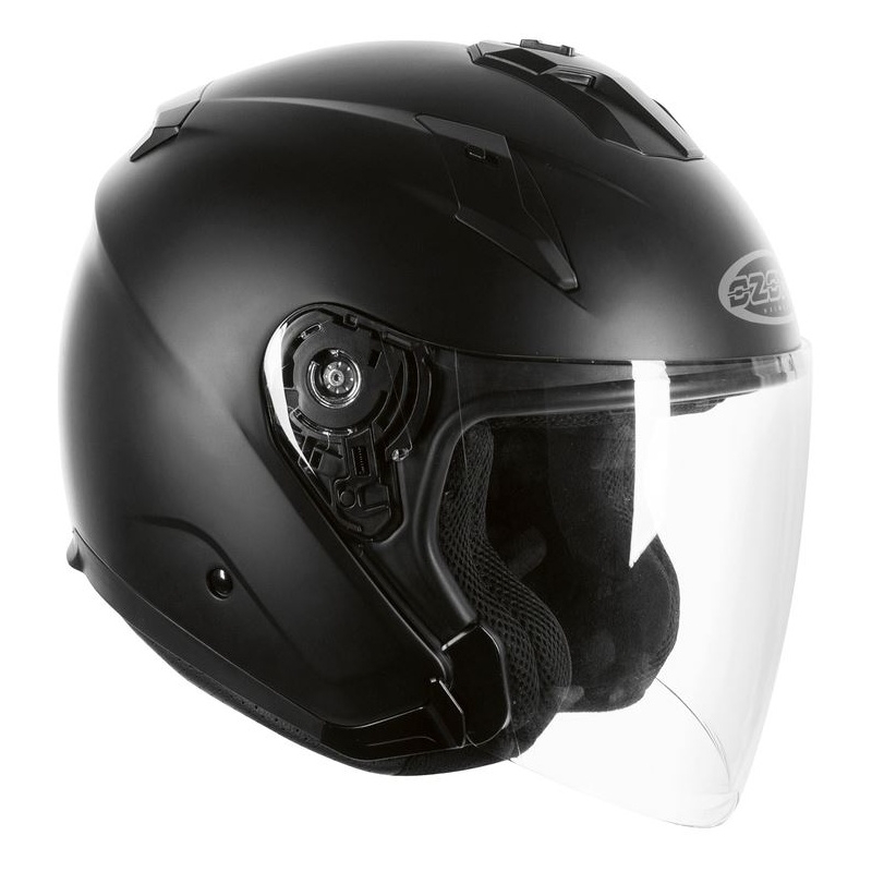 Otwarty kask motocyklowy Ozone CT-01 czarny matowy wyprzedaż