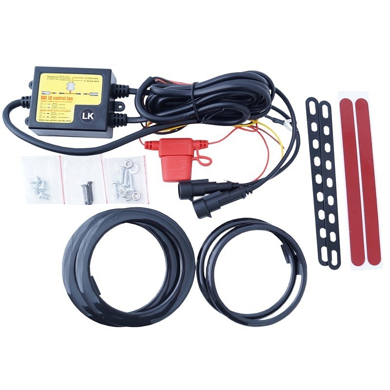 Światła dzienne 4 HIGH POWER LED 12V/24V (kuliste 70 mm)