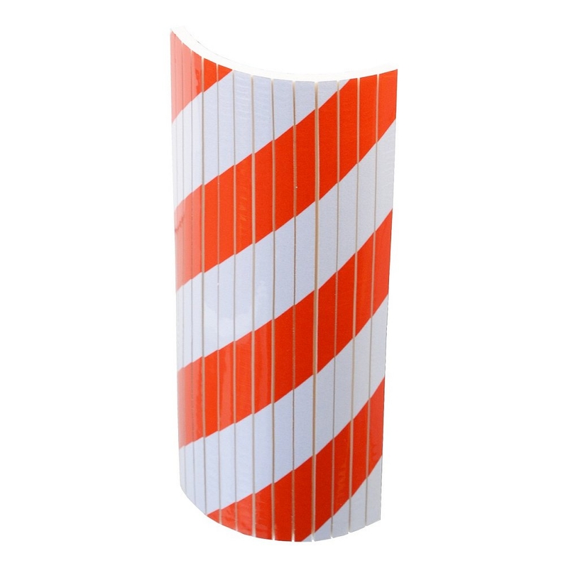 Odblaskowy piankowy zderzak 18x38x1cm kulisty