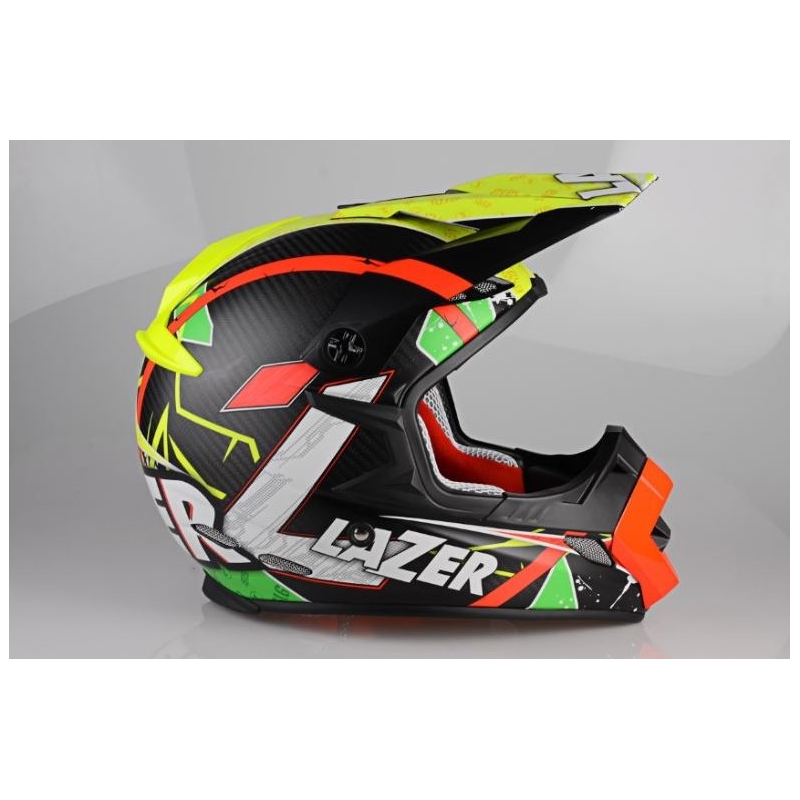 Motocrossowy kask Lazer MX8 Aerial Pure Carbon wyprzedaż