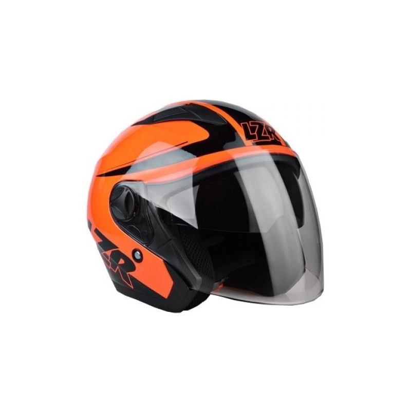 Otwarty kask motocyklowy Lazer JH-1 Safety pomarańczowy