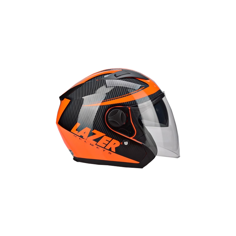 Otwarty kask motocyklowy Lazer JH-1 Safety pomarańczowy