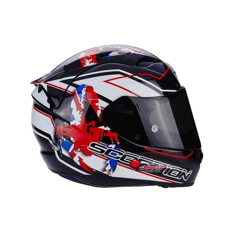 Kask integralny Scorpion EXO-1200 Air Alto czarno-biało-czerwony wyprzedaż