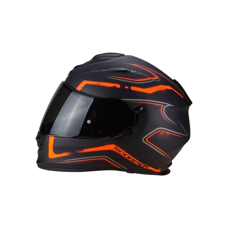 Integralny kask motocyklowy Scorpion EXO-510 Air Radium czarno-pomarańczowy