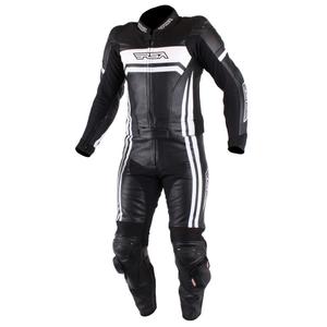 Kombinezon motocyklowy RSA Virus czarno-biały wyprzedaż