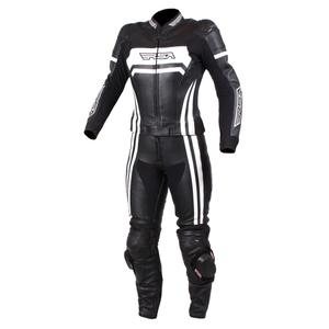 Damski kombinezon motocyklowy RSA Virus czarno - biały wyprzedaż