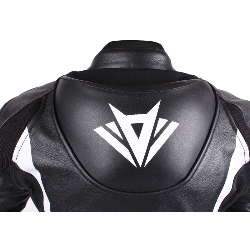 Damski kombinezon motocyklowy RSA Destiny 2 czarno - biały wyprzedaż