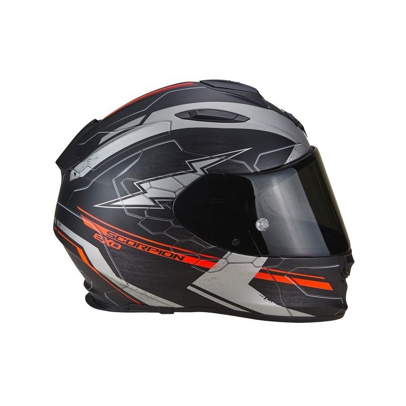 Integralny kask motocyklowy Scorpion EXO-510 Air Cross czarno-srebrno-fluo czerwony wyprzedaż