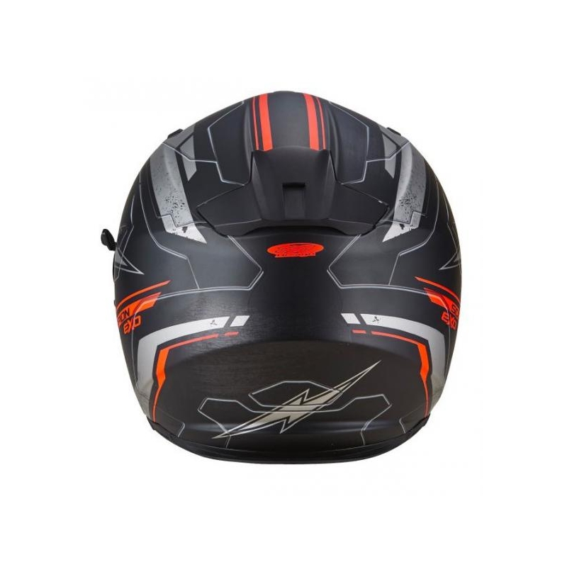Integralny kask motocyklowy Scorpion EXO-510 Air Cross czarno-srebrno-fluo czerwony wyprzedaż