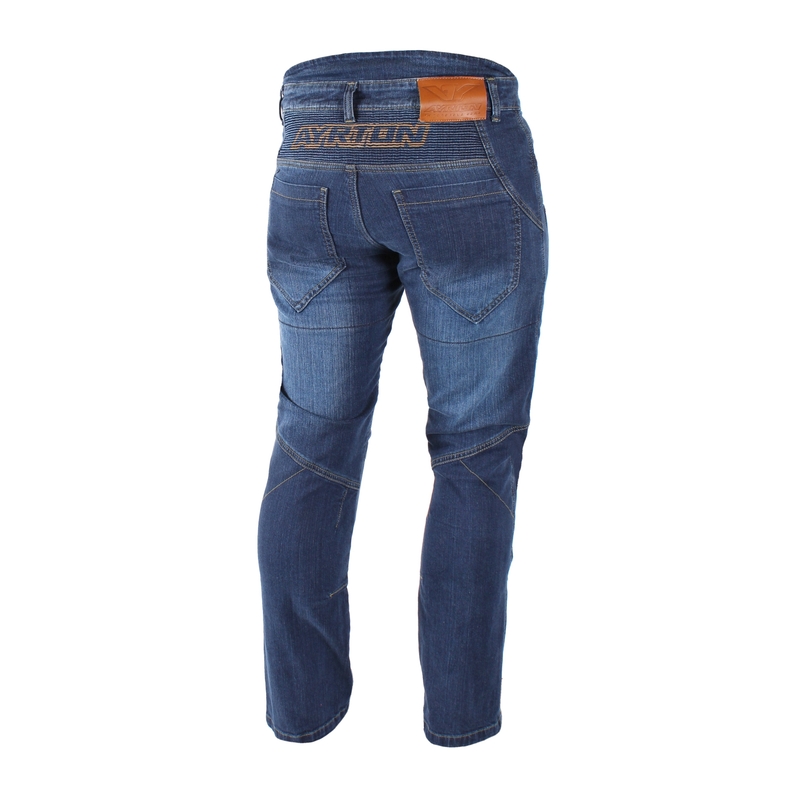 Jeansy motocyklowe Ayrton 505 niebieskie