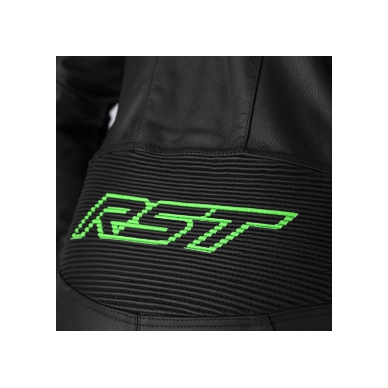 Jednoczęściowy kombinezon motocyklowy RST S1 CE czarno-szary-fluo zielony wyprzedaż
