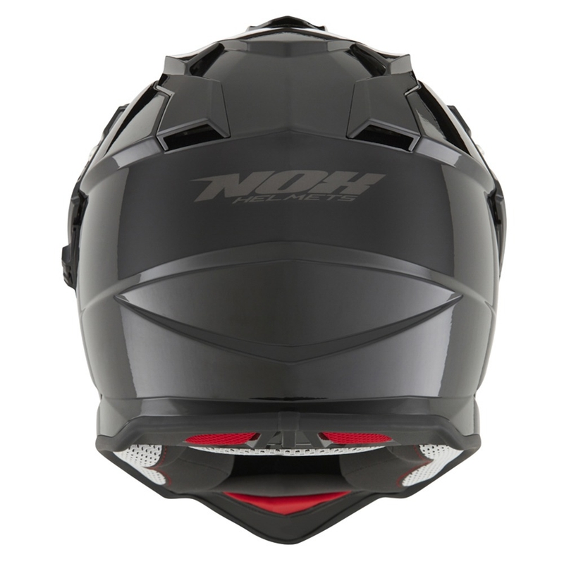 Kask enduro NOX N312 czarny połysk