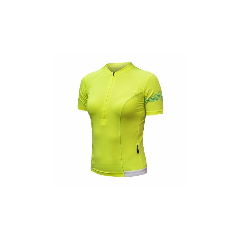 Dámský dres Sensor Coolmax Entry fluo žlutá výprodej