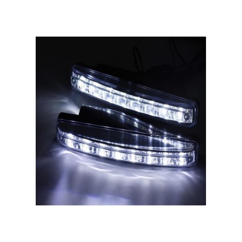 Światła do jazdy dziennej Superlight DRL 8LED diody 220LM
