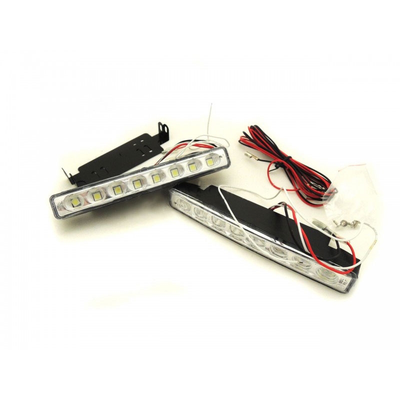 Światła do jazdy dziennej Superlight RL 8LED diody 380 LM