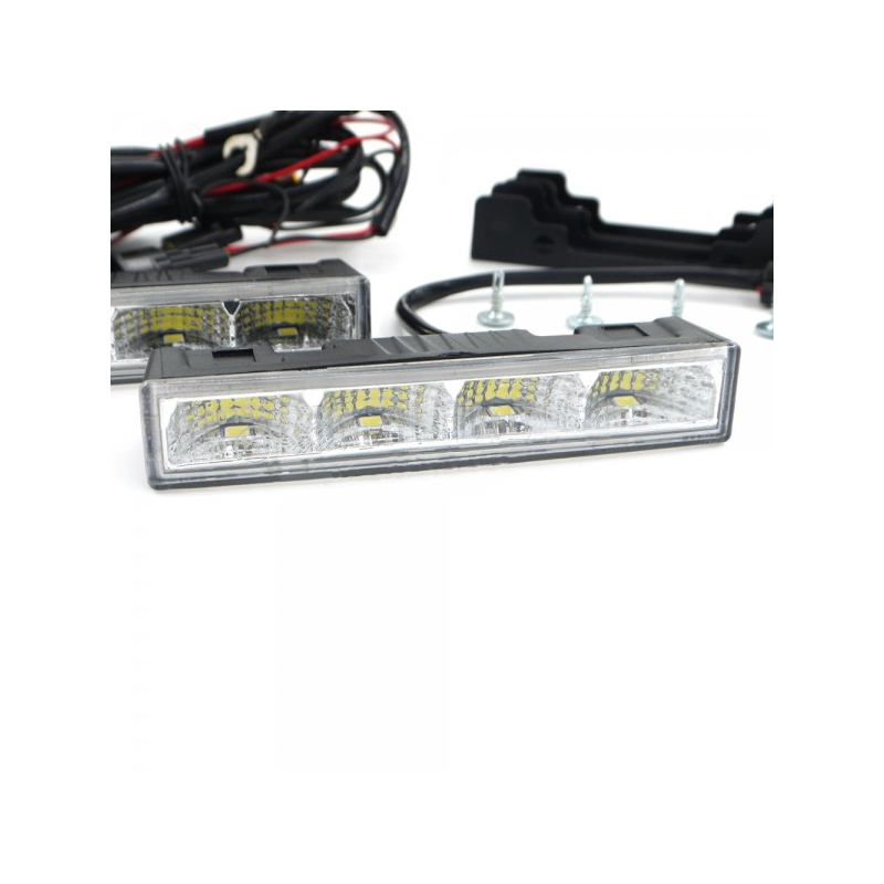 Światła do jazdy dziennej Superlight RL 4LED diody 400LM