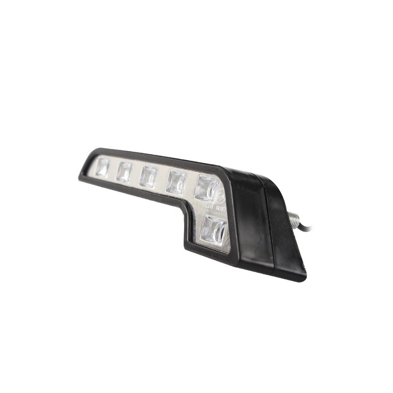 Światła do jazdy dziennej Superlight RL 6LED diody 400LM zakrzywione