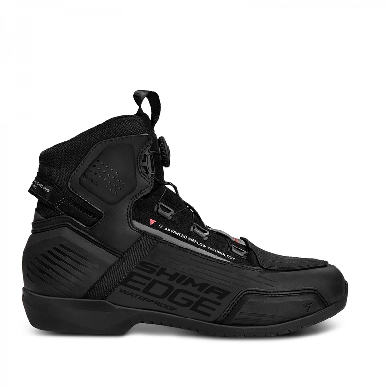Buty motocyklowe Shima Edge WP czarne