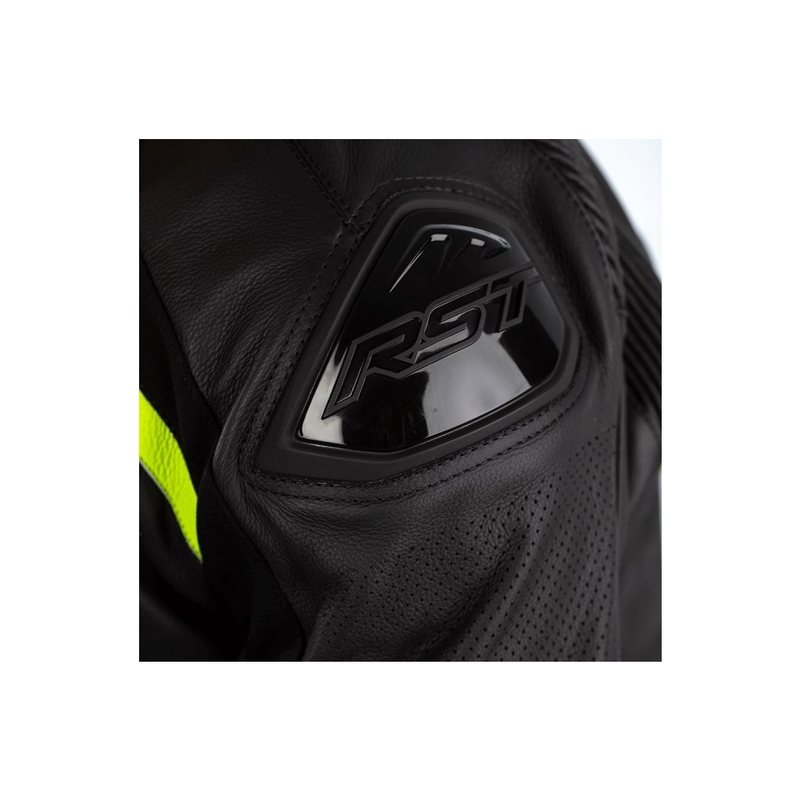 Kurtka motocyklowa RST Sabre Airbag CE czarno-fluo żółta wyprzedaż