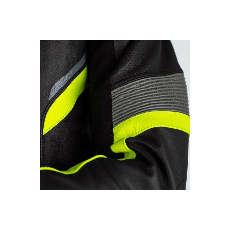 Kurtka motocyklowa RST Sabre Airbag CE czarno-fluo żółta wyprzedaż