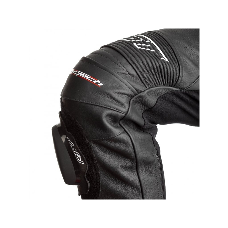 RST Tractech Evo 4 CE Czarno-białe spodnie motocyklowe wyprzedaż