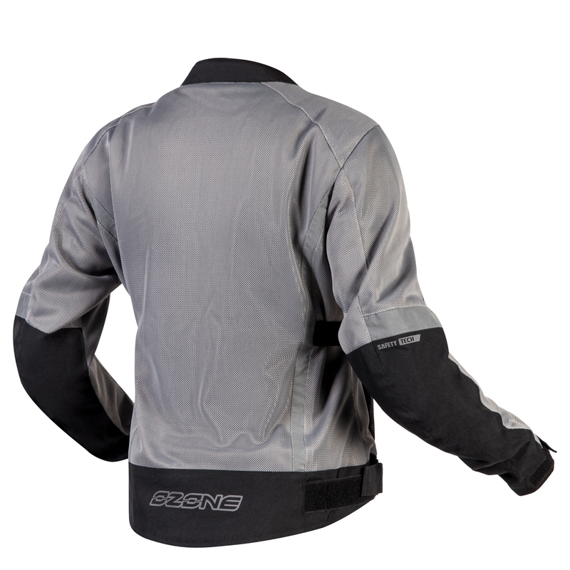 Damska kurtka motocyklowa Ozone Dart Silver and Black