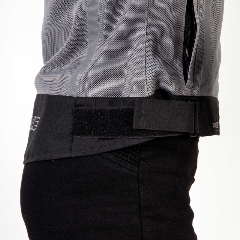 Damska kurtka motocyklowa Ozone Dart Silver and Black
