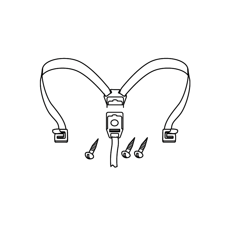 Flexible strap SHAD for SH42, SH43 and SH46