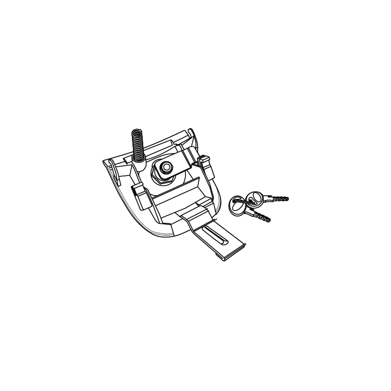 Locking mechanism SHAD for SH26 and SH29
