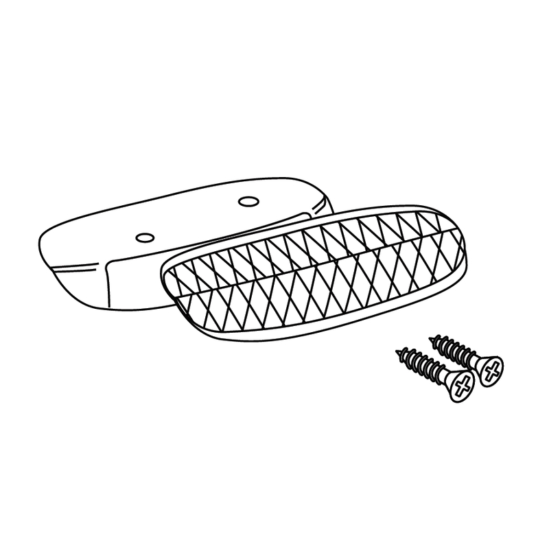 Reflector SHAD for ATV80 and ATV110 red