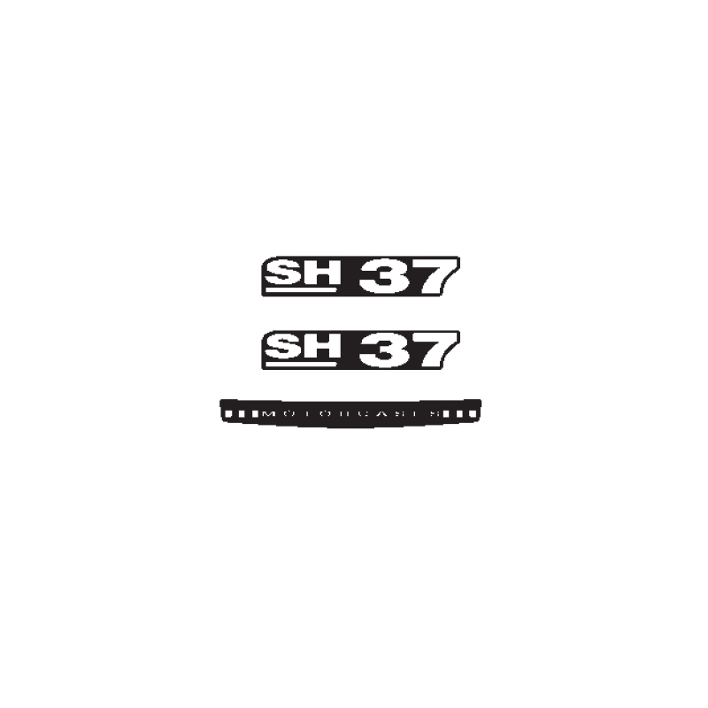 Stickers SHAD for SH37
