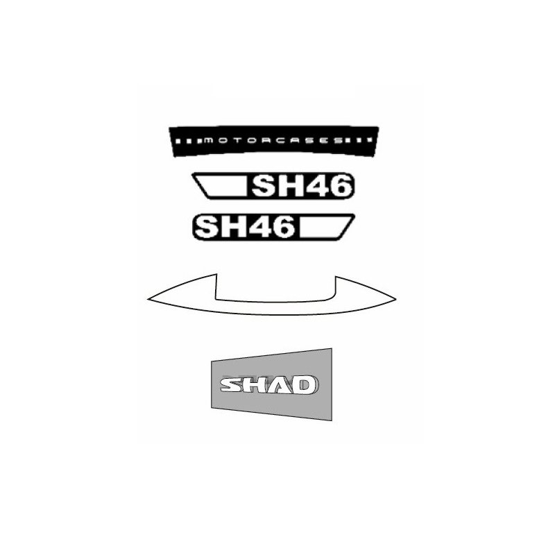 Stickers SHAD for SH46