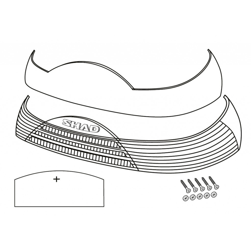 Reflectors SHAD for SH46 red