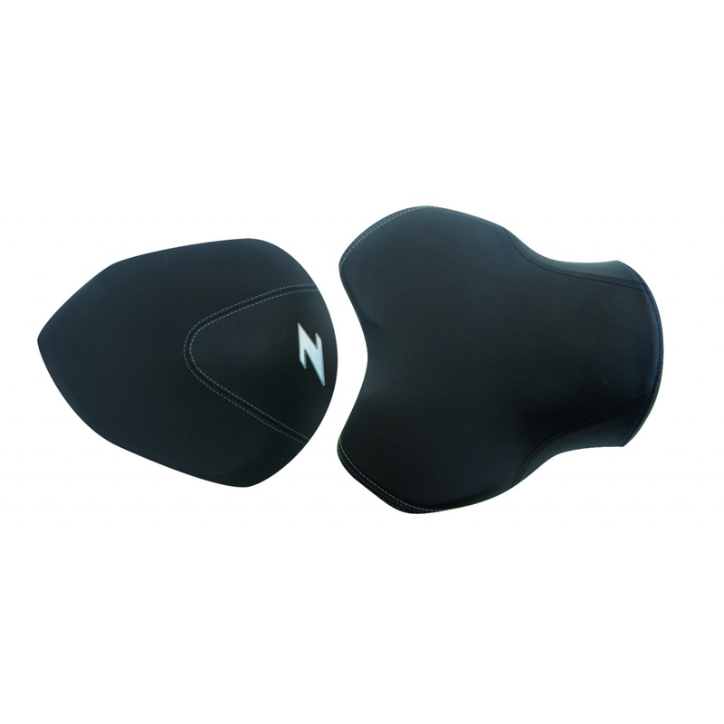 Comfort seat SHAD black, dark grey seams