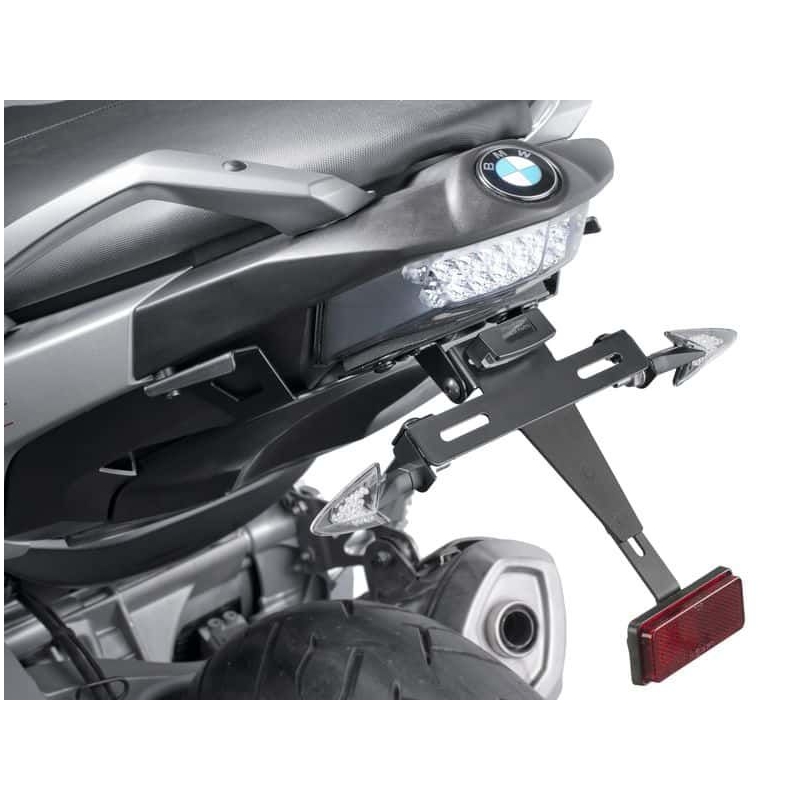 Adjustable license support PUIG black