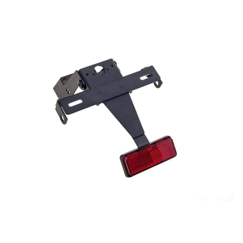 Adjustable license support PUIG black
