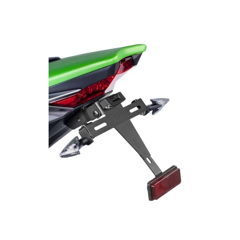 Adjustable license support PUIG black