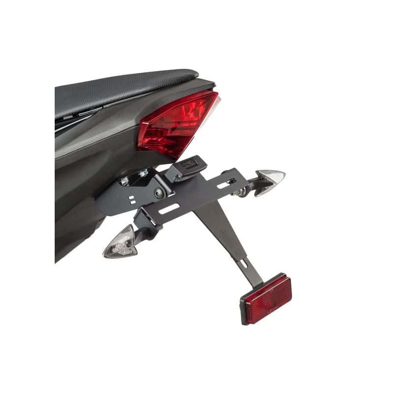 Adjustable license support PUIG black