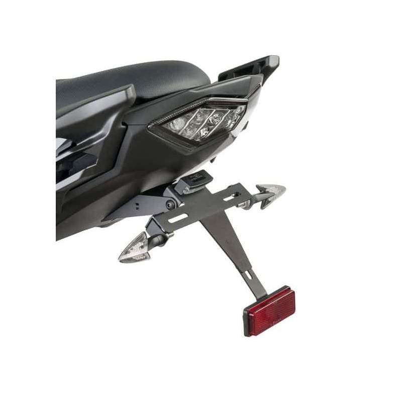 Adjustable license support PUIG black