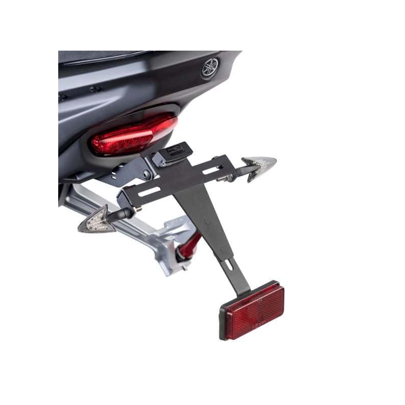 Adjustable license support PUIG black