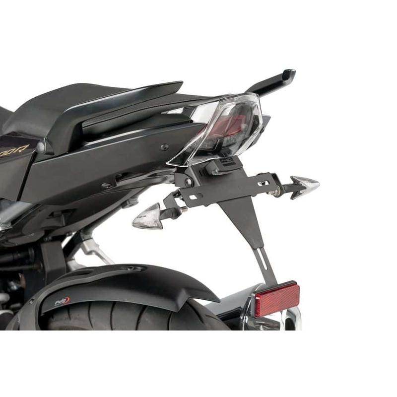 Adjustable license support PUIG black