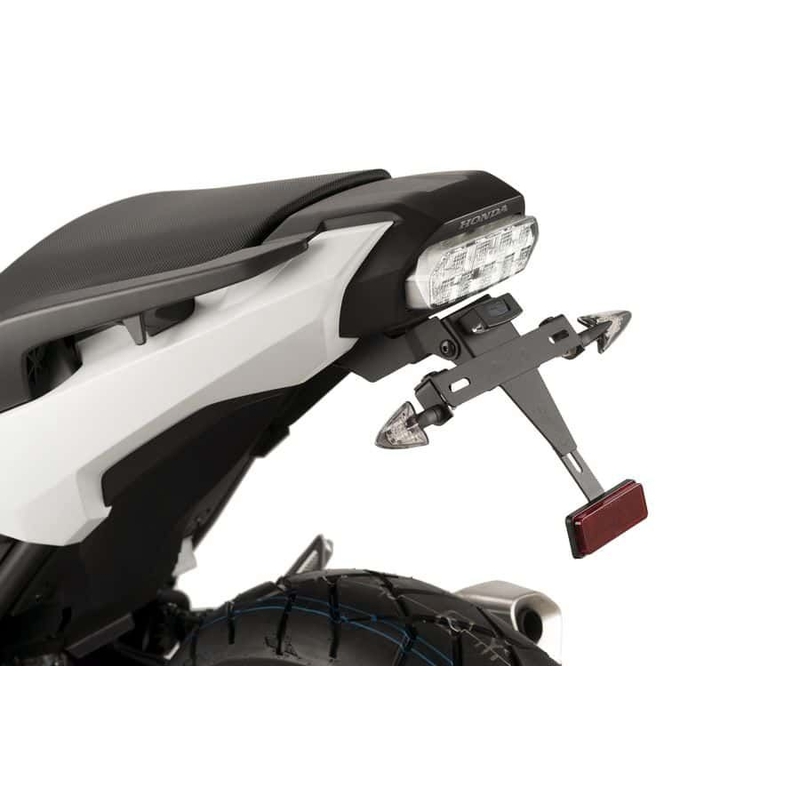 Adjustable license support PUIG black