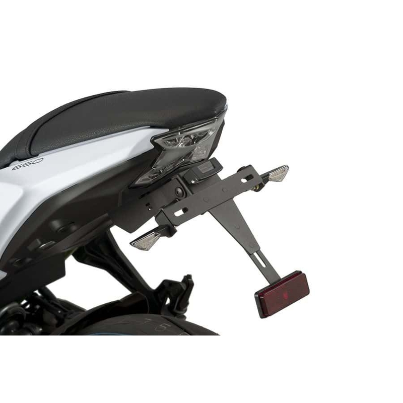 Adjustable license support PUIG black