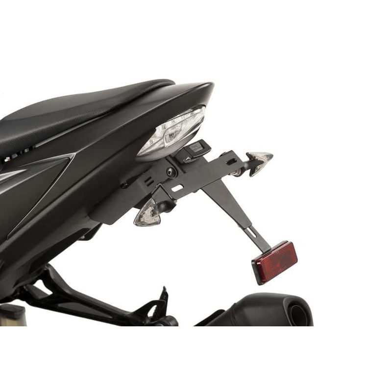 Adjustable license support PUIG black