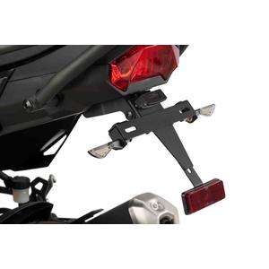Adjustable license support PUIG 9475N black